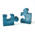 GLOBAL VIEWS ALABASTER JIGSAW BOOKENDS - Decorative Accents