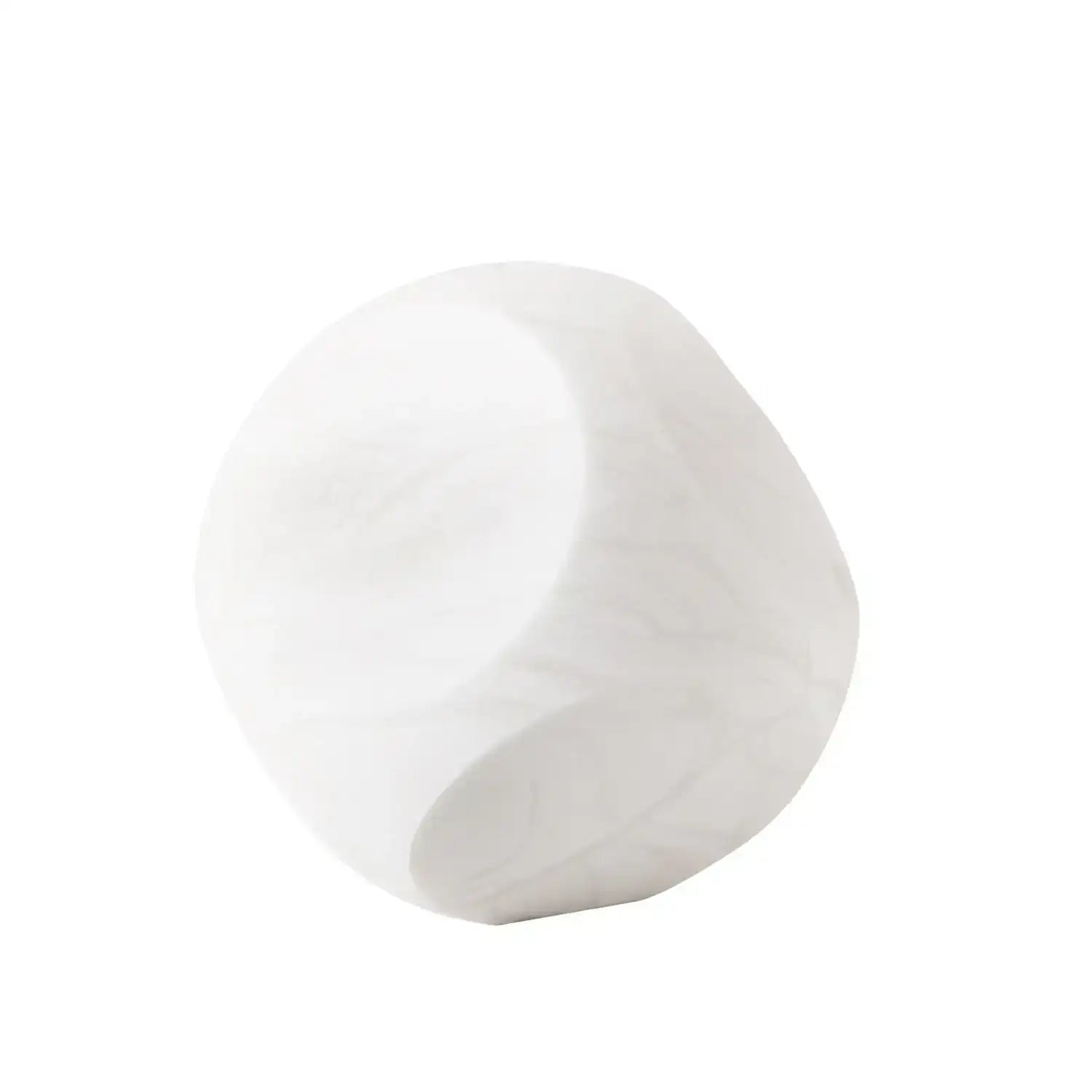GLOBAL VIEWS SQUARE ALABASTER OBJECT - Decorative Accents