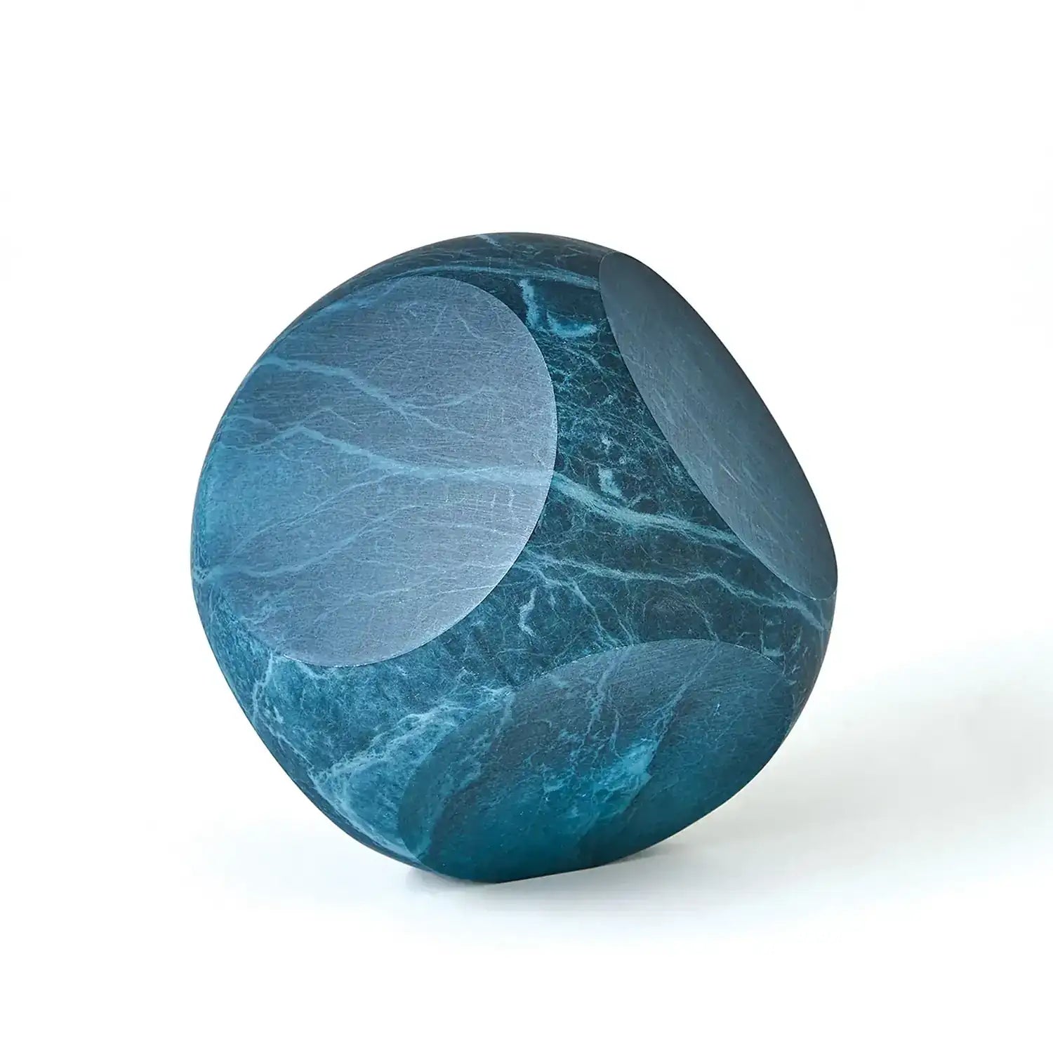 GLOBAL VIEWS SQUARE ALABASTER OBJECT - Decorative Accents