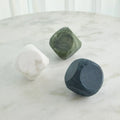 GLOBAL VIEWS SQUARE ALABASTER OBJECT - Decorative Accents