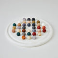 GLOBAL VIEWS ALABASTER SOLITAIRE GAME SET - Decorative Accents
