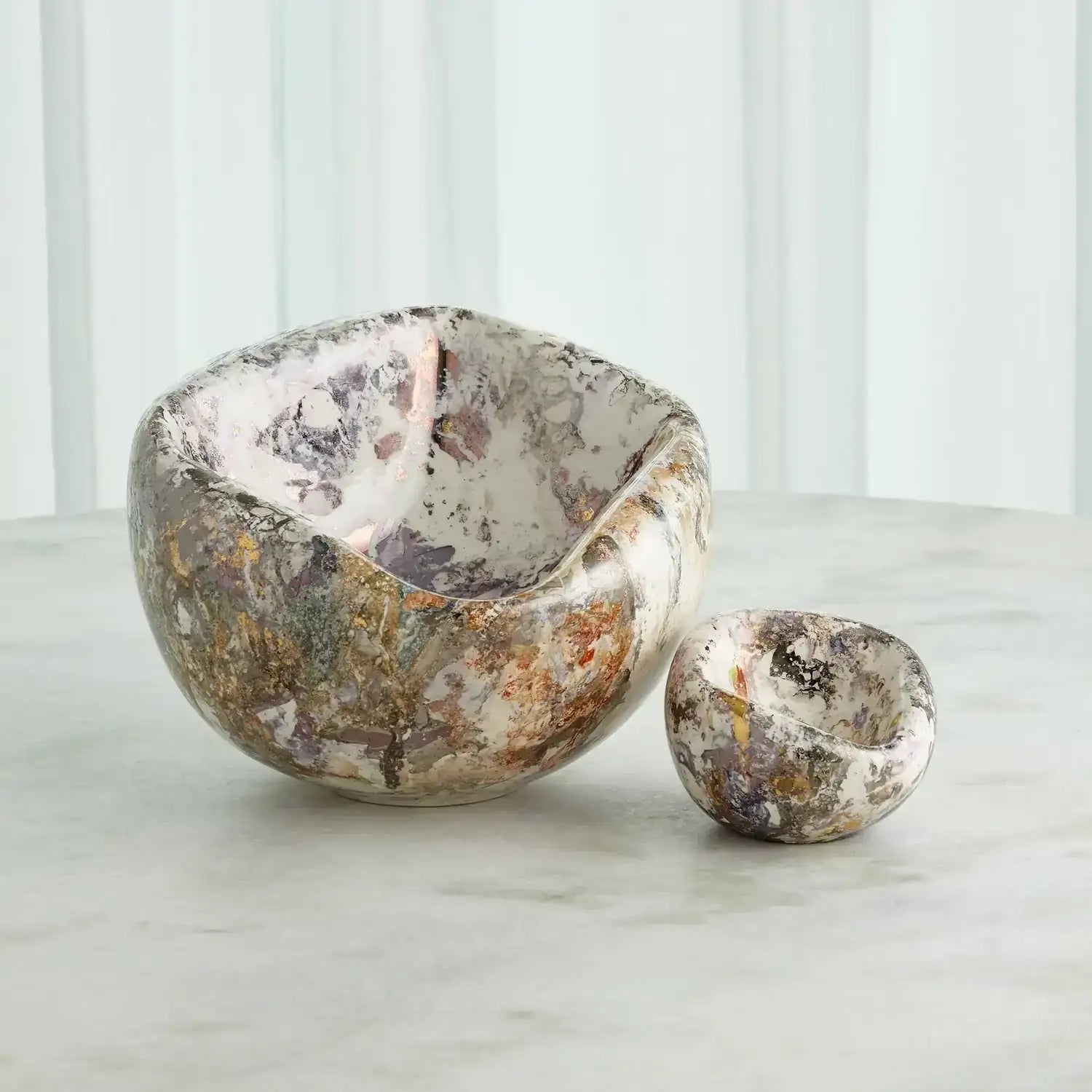 GLOBAL VIEWS SQUISHED BOWL - Decorative Accents
