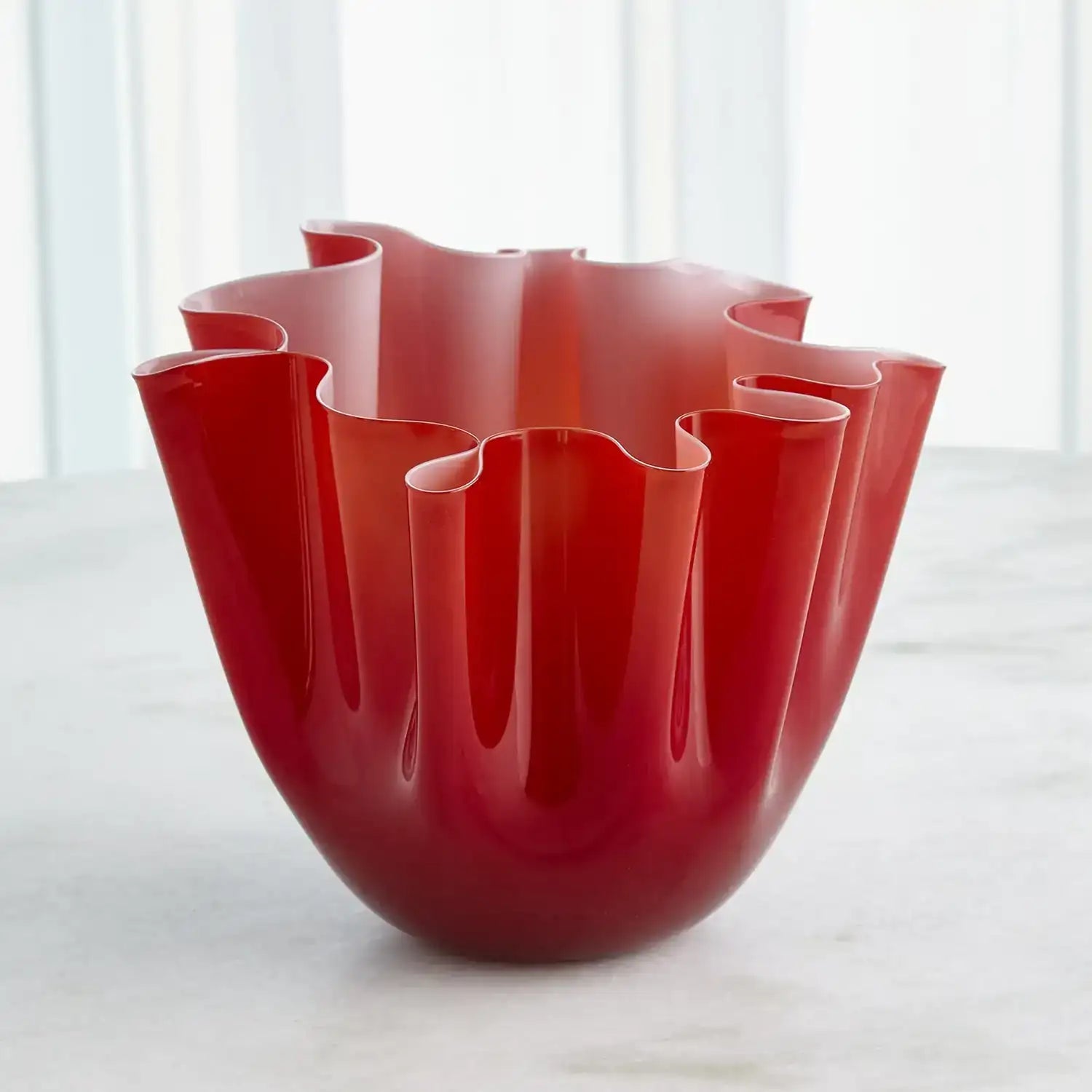 GLOBAL VIEWS HANDKERCHIEF VASE - Art