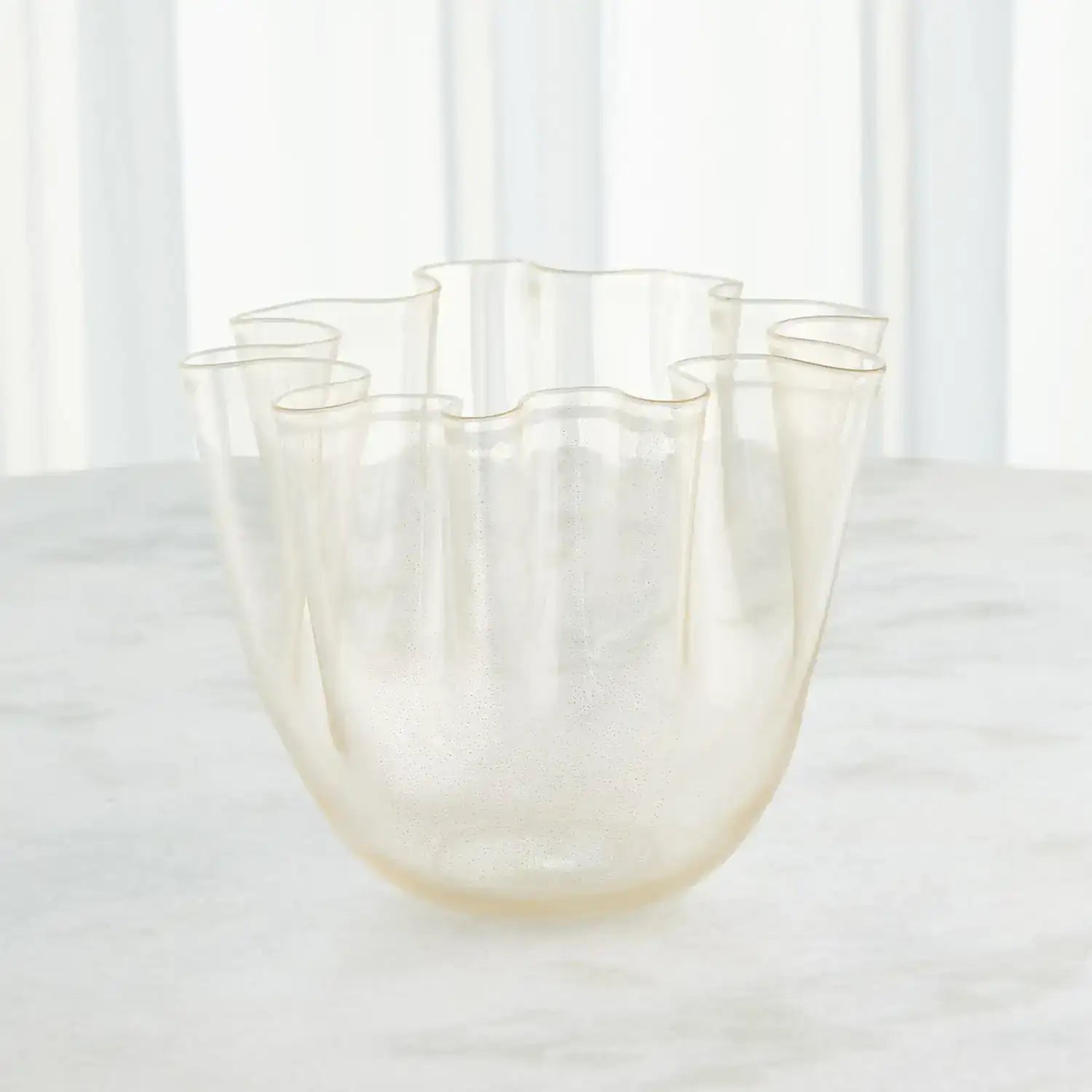 GLOBAL VIEWS HANDKERCHIEF VASE - Art