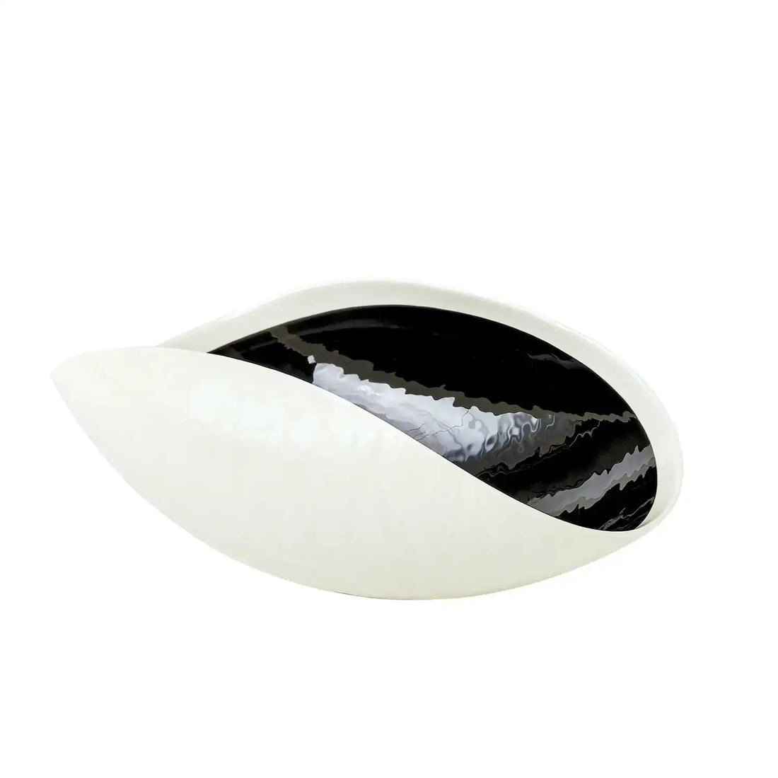 GLOBAL VIEWS EBONY & IVORY BOWL - Art