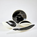 GLOBAL VIEWS EBONY & IVORY BOWL - Art