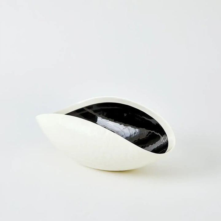 GLOBAL VIEWS EBONY & IVORY BOWL - Art