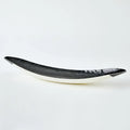 GLOBAL VIEWS EBONY & IVORY GONDOLA BOWL - Art