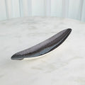 GLOBAL VIEWS EBONY & IVORY GONDOLA BOWL - Art