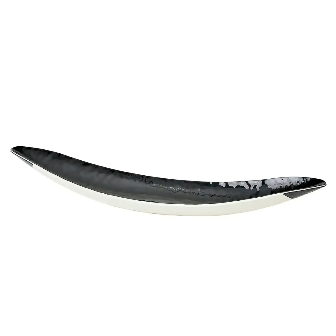 GLOBAL VIEWS EBONY & IVORY GONDOLA BOWL - Art