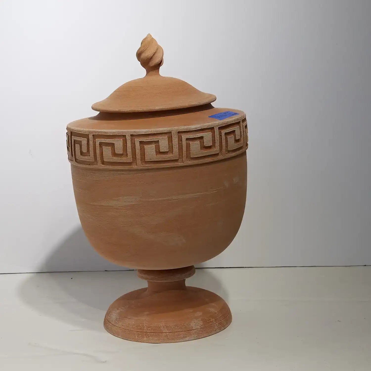 GLOBAL VIEWS VILLA GREEK KEY URN - Decorative Accents