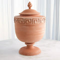 GLOBAL VIEWS VILLA GREEK KEY URN - Decorative Accents