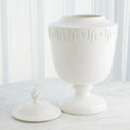 GLOBAL VIEWS VILLA GREEK KEY URN - Decorative Accents