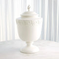 GLOBAL VIEWS VILLA GREEK KEY URN - Decorative Accents