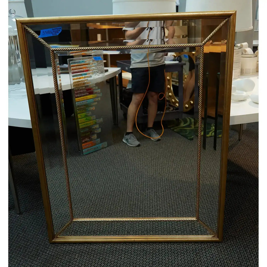 GLOBAL VIEWS GILDED ROPE MIRROR - Mirrors