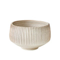 GLOBAL VIEWS VERTICAL RIBBED BOWL - Decorative Accents