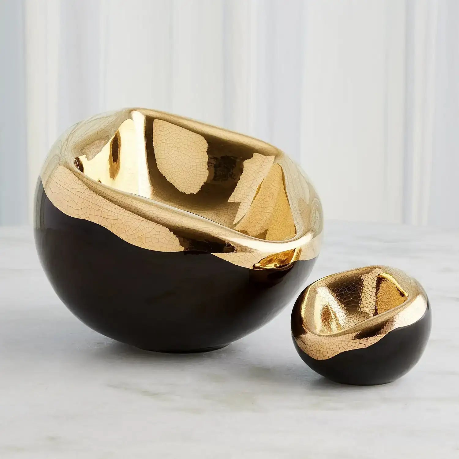 GLOBAL VIEWS SQUISHED BOWL - Decorative Accents