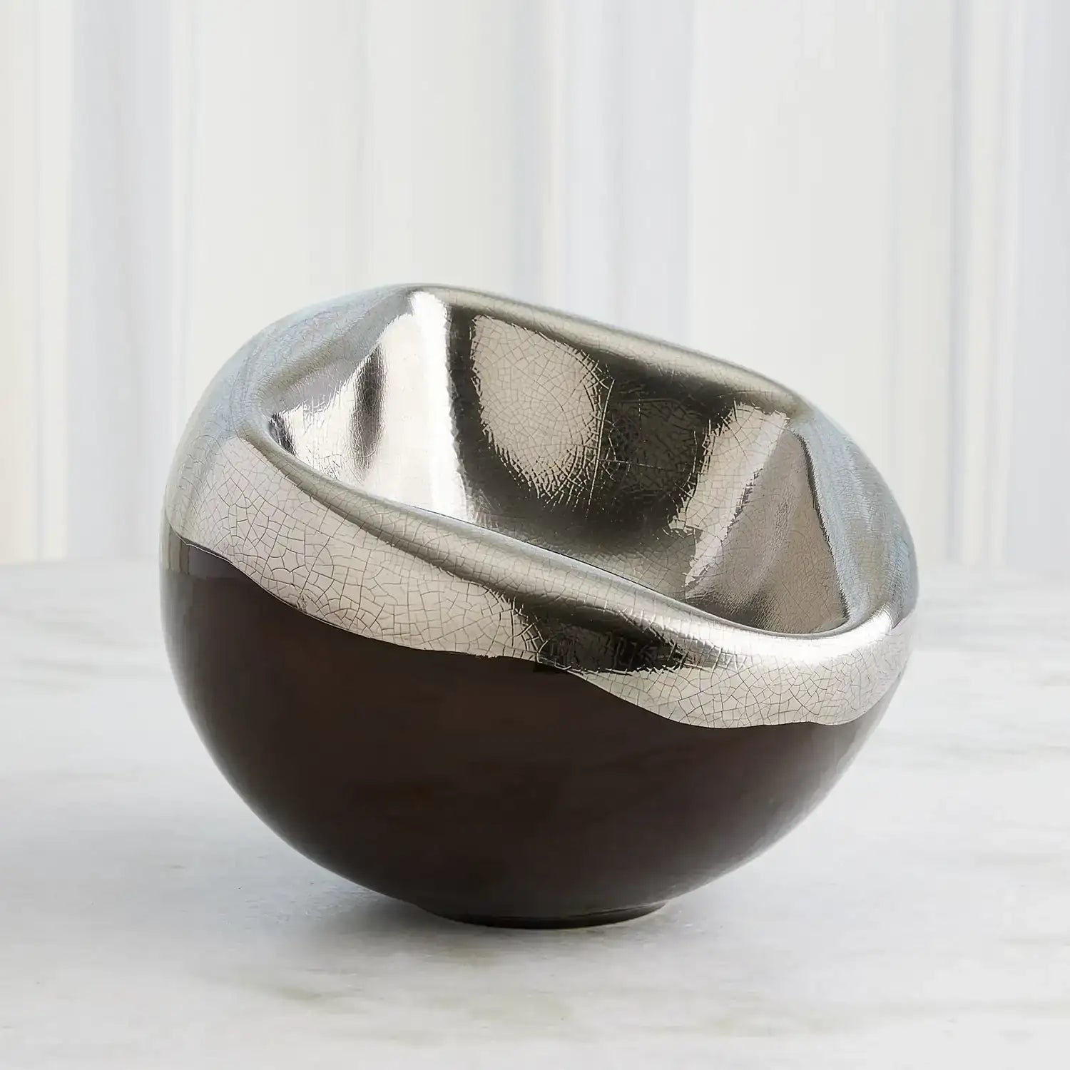GLOBAL VIEWS SQUISHED BOWL - Decorative Accents