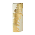 GLOBAL VIEWS SPLASHY GOLD LEAF VASE - Decorative Accents