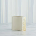 GLOBAL VIEWS SPLASHY GOLD LEAF VASE - Decorative Accents