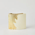 GLOBAL VIEWS SPLASHY GOLD LEAF VASE - Decorative Accents