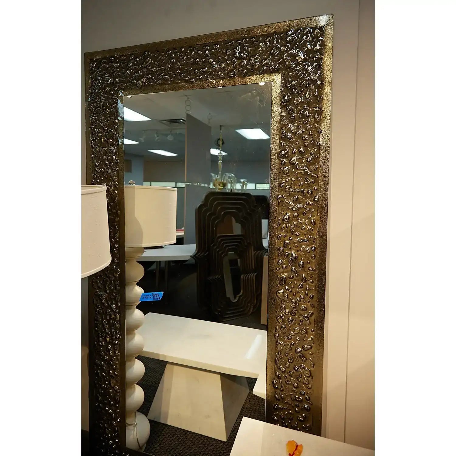 GLOBAL VIEWS GOLDEN STONE MIRROR - Mirrors