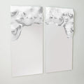 GLOBAL VIEWS ASYMMETRICAL RIPPLE MIRROR - Mirrors