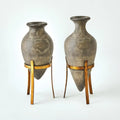 GLOBAL VIEWS AMPHORA ALABASTER VASE - Decorative Accents