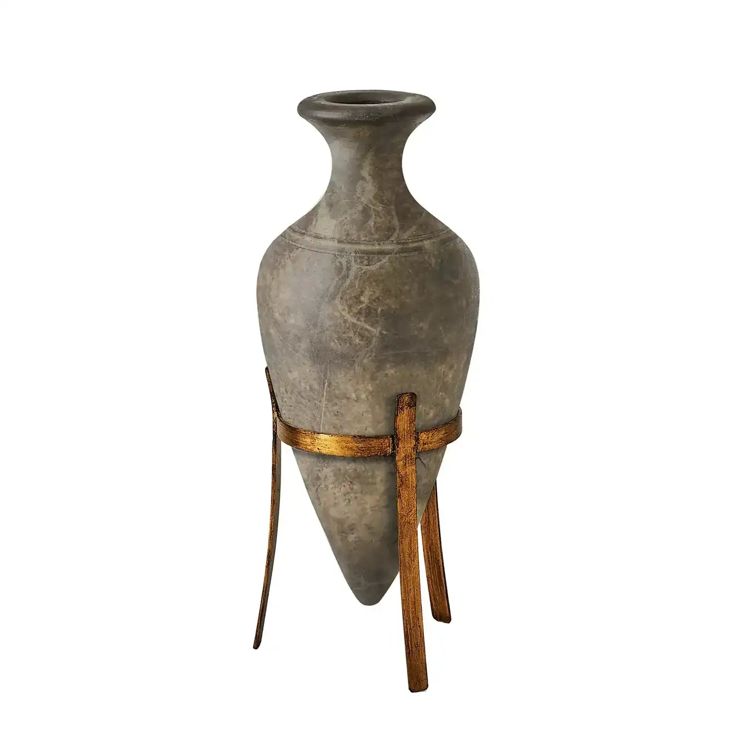 GLOBAL VIEWS AMPHORA ALABASTER VASE - Decorative Accents