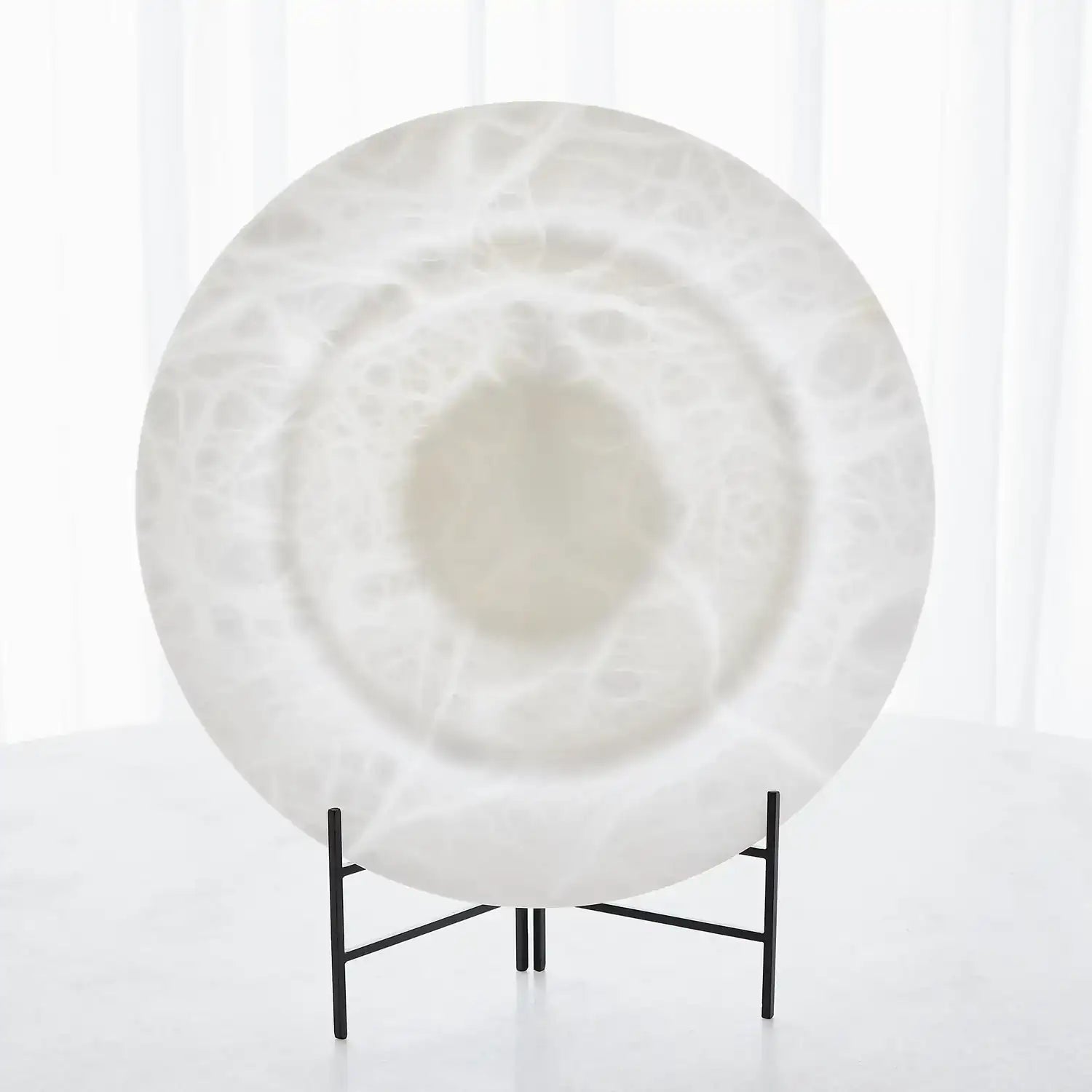 GLOBAL VIEWS ALABASTER PIATTO - Decorative Accents