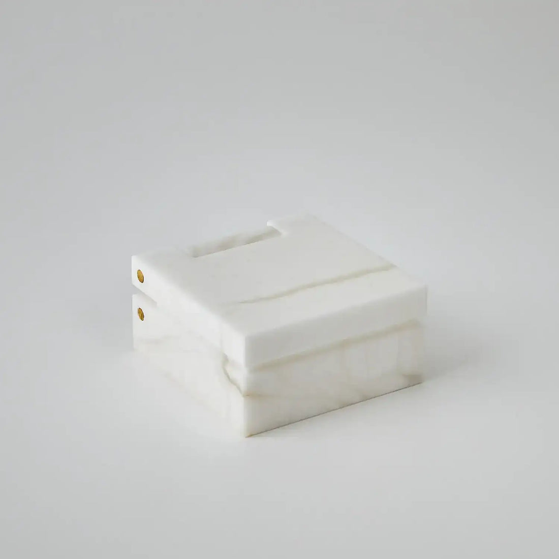 GLOBAL VIEWS HINGED ALABASTER BOX - Decorative Accents