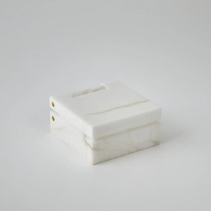 GLOBAL VIEWS HINGED ALABASTER BOX - Decorative Accents