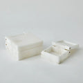 GLOBAL VIEWS HINGED ALABASTER BOX - Decorative Accents