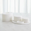 GLOBAL VIEWS ALABASTER OVAL SOAP DISH - Decorative Accents