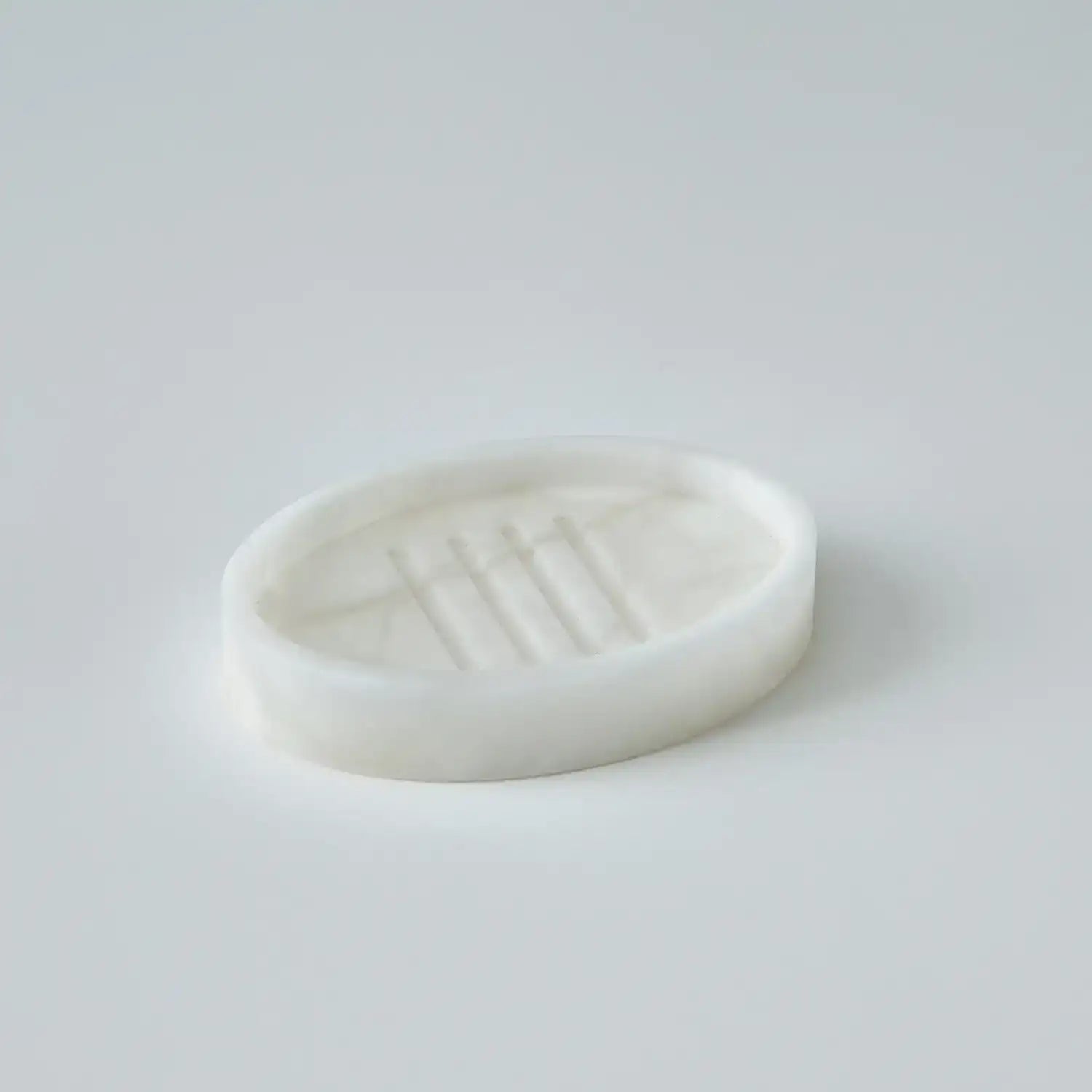GLOBAL VIEWS ALABASTER OVAL SOAP DISH - Decorative Accents