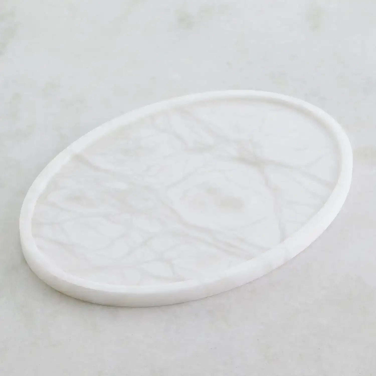 GLOBAL VIEWS ALABASTER OVAL TRAY - Decorative Accents