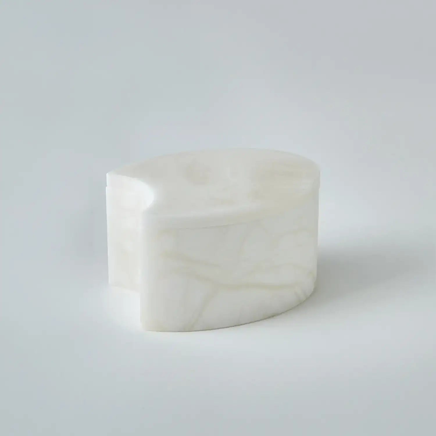 GLOBAL VIEWS ALABASTER OVAL BOX - Decorative Accents