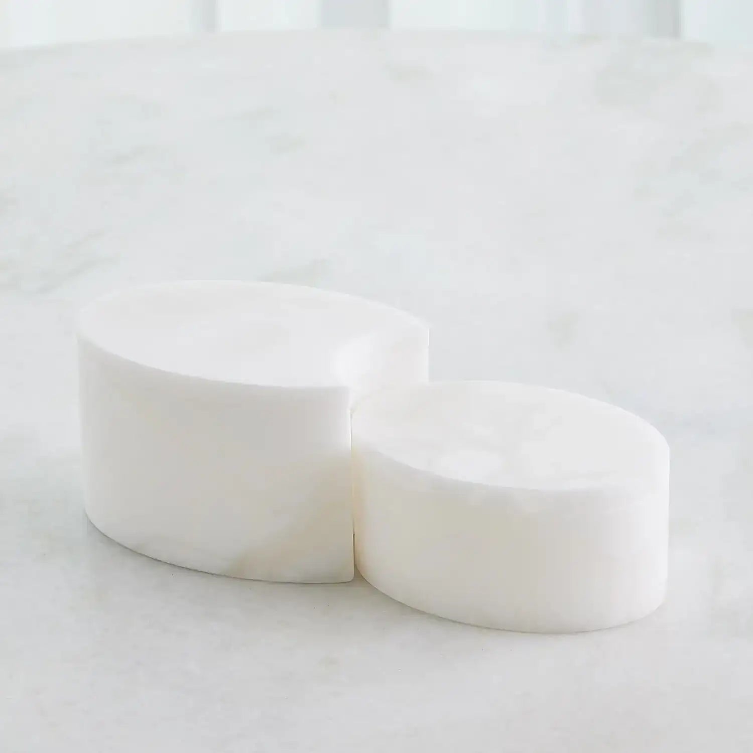 GLOBAL VIEWS ALABASTER OVAL BOX - Decorative Accents