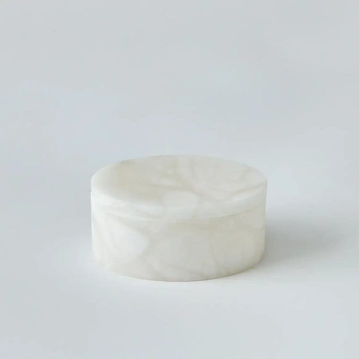 GLOBAL VIEWS ALABASTER OVAL BOX - Decorative Accents