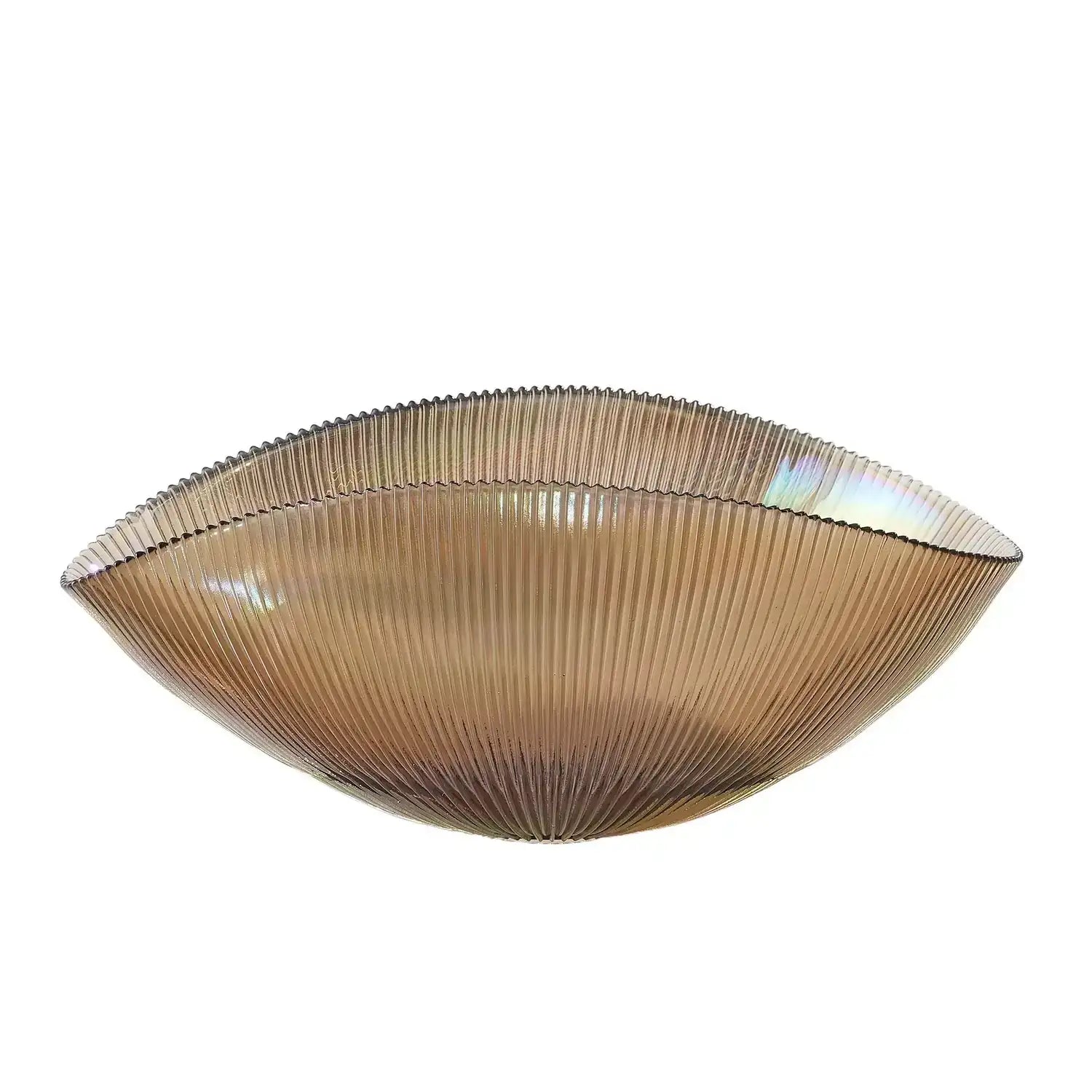 GLOBAL VIEWS PLEATED BOWL - Decorative Accents