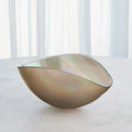 GLOBAL VIEWS PLEATED BOWL - Decorative Accents
