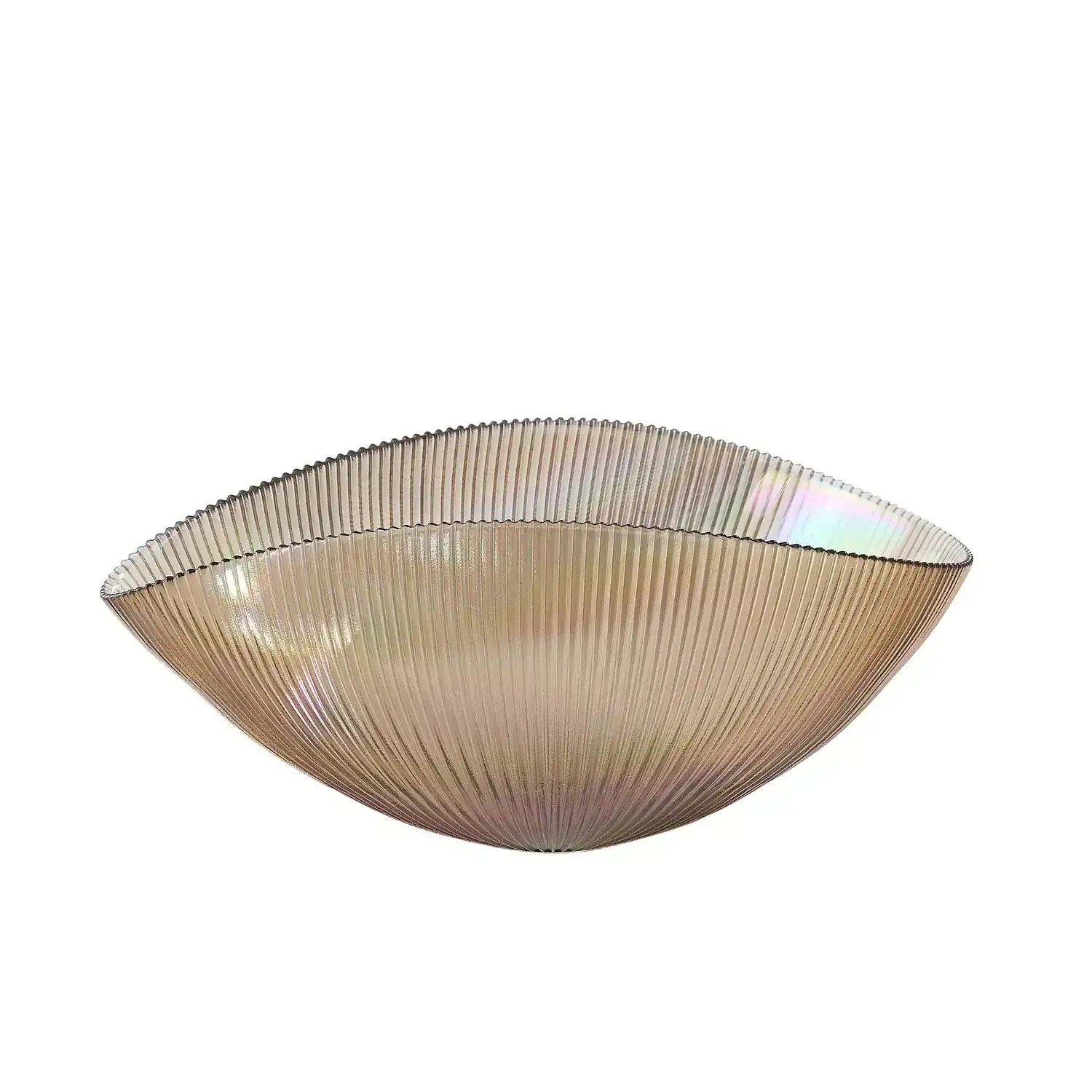 GLOBAL VIEWS PLEATED BOWL - Decorative Accents