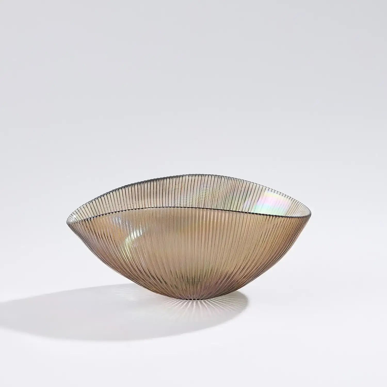 GLOBAL VIEWS PLEATED BOWL - Decorative Accents