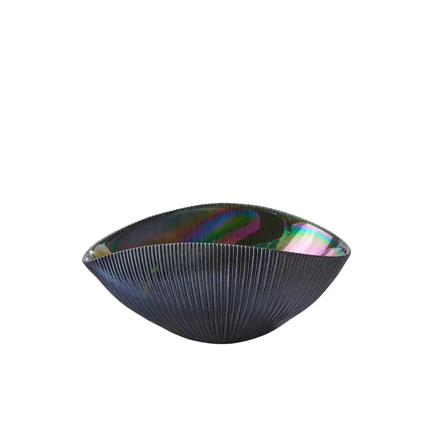 GLOBAL VIEWS PLEATED BOWL - Decorative Accents
