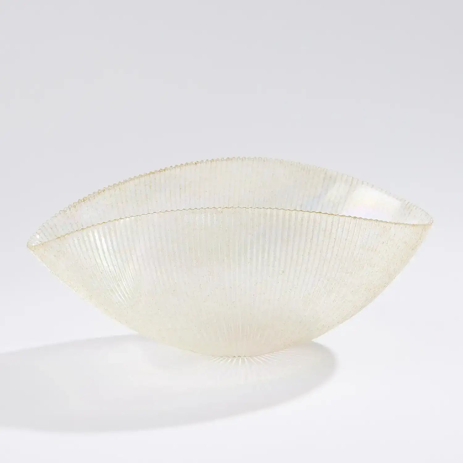 GLOBAL VIEWS PLEATED BOWL - Decorative Accents