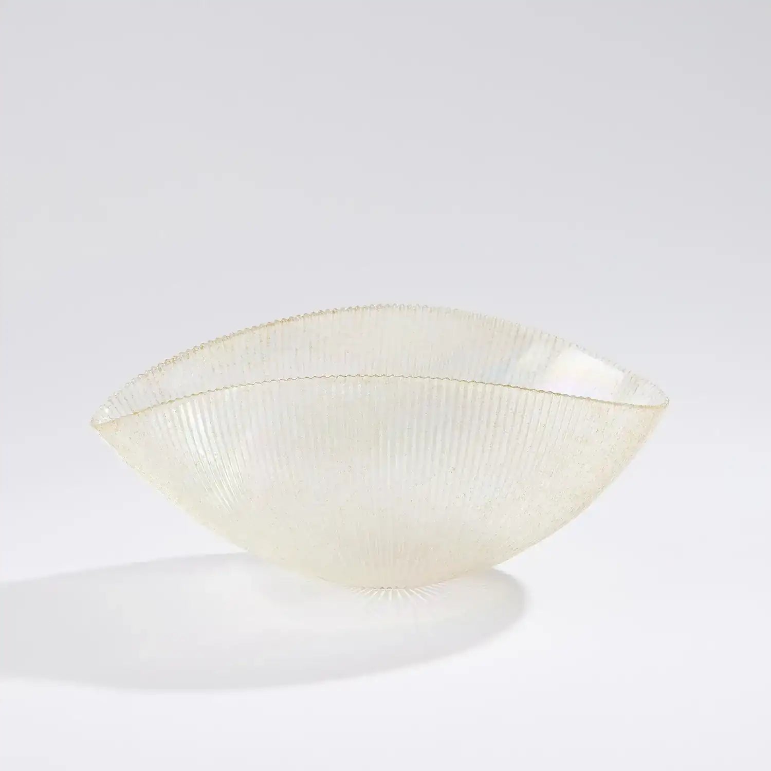 GLOBAL VIEWS PLEATED BOWL - Decorative Accents