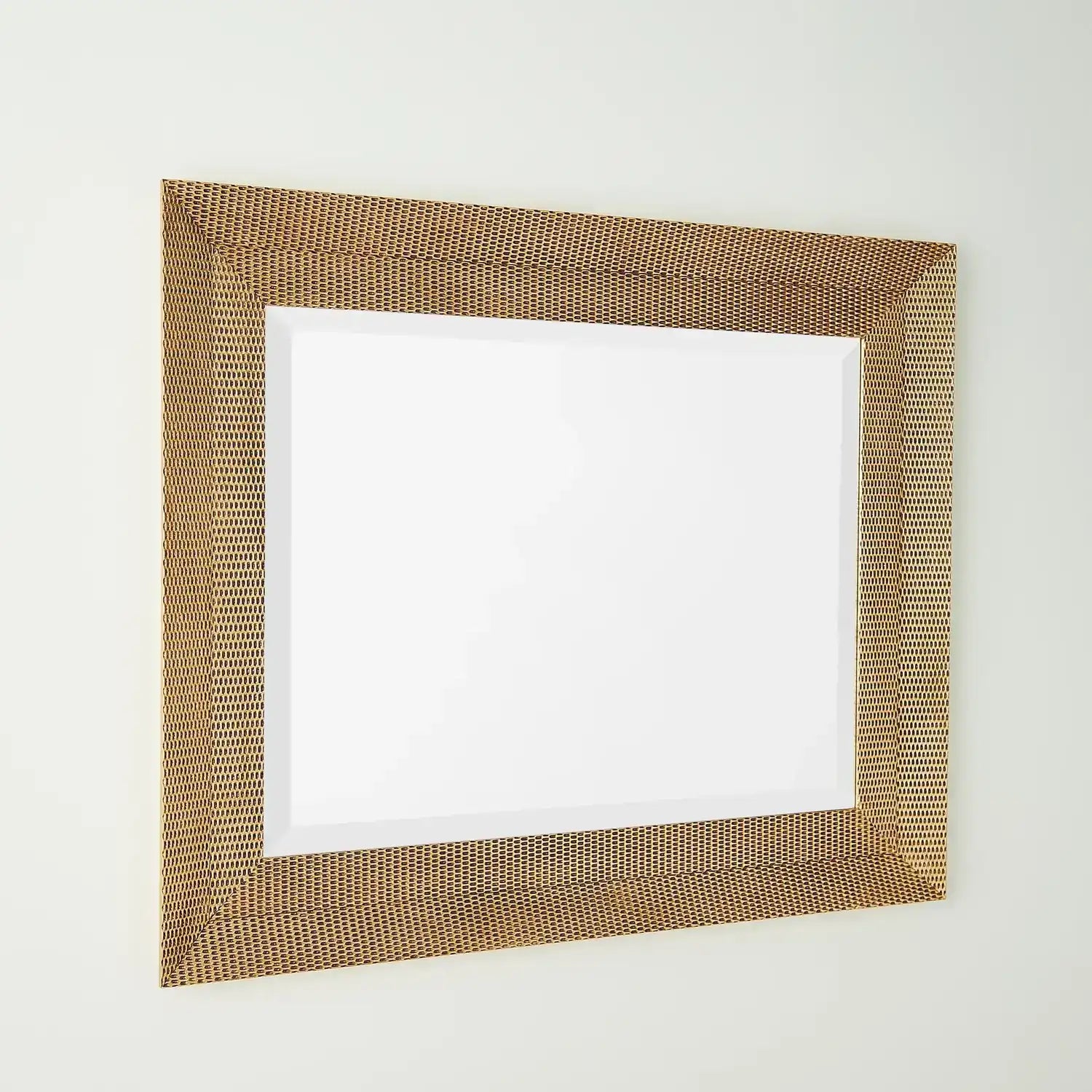 GLOBAL VIEWS DELICATE BASKETWEAVE MIRROR - Mirrors