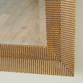 GLOBAL VIEWS DELICATE BASKETWEAVE MIRROR - Mirrors