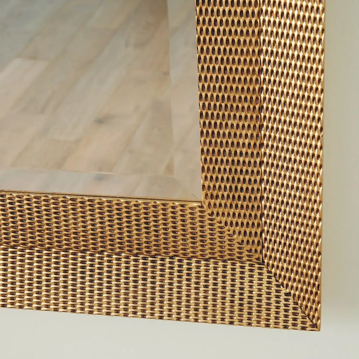 GLOBAL VIEWS DELICATE BASKETWEAVE MIRROR - Mirrors