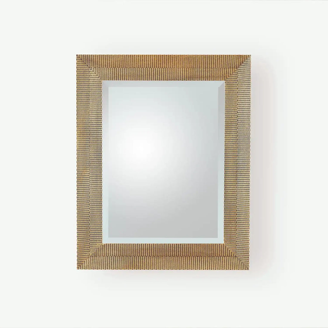 GLOBAL VIEWS DELICATE BASKETWEAVE MIRROR - Mirrors